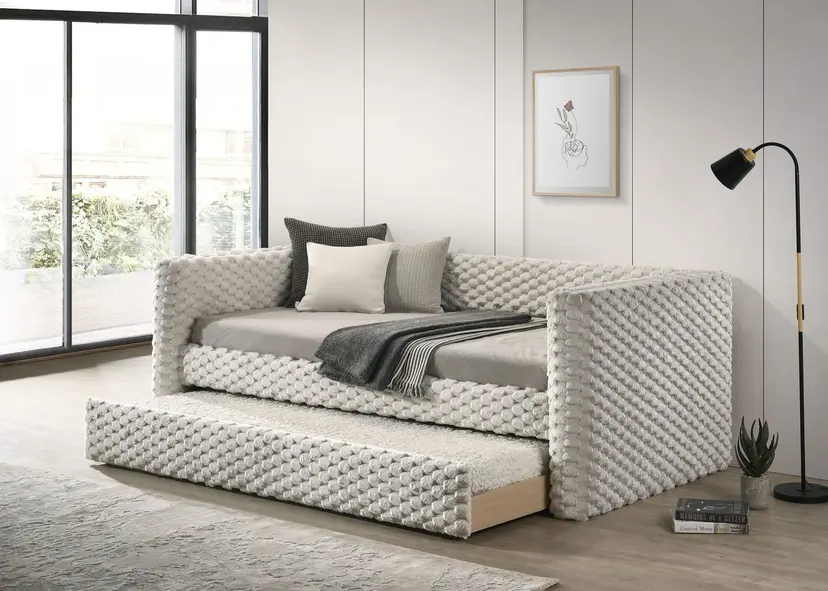 Brielle Daybed Back Rails-Wh.dove