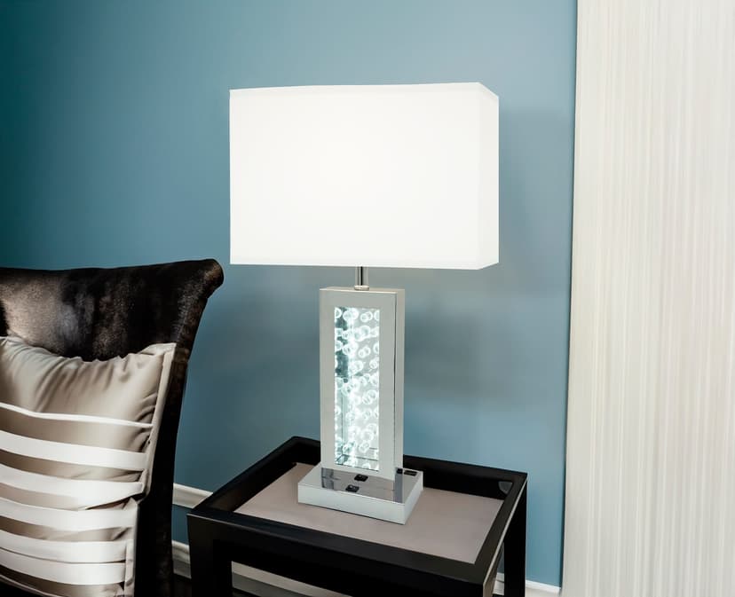 Monica Lamp Chrome-Led Accent