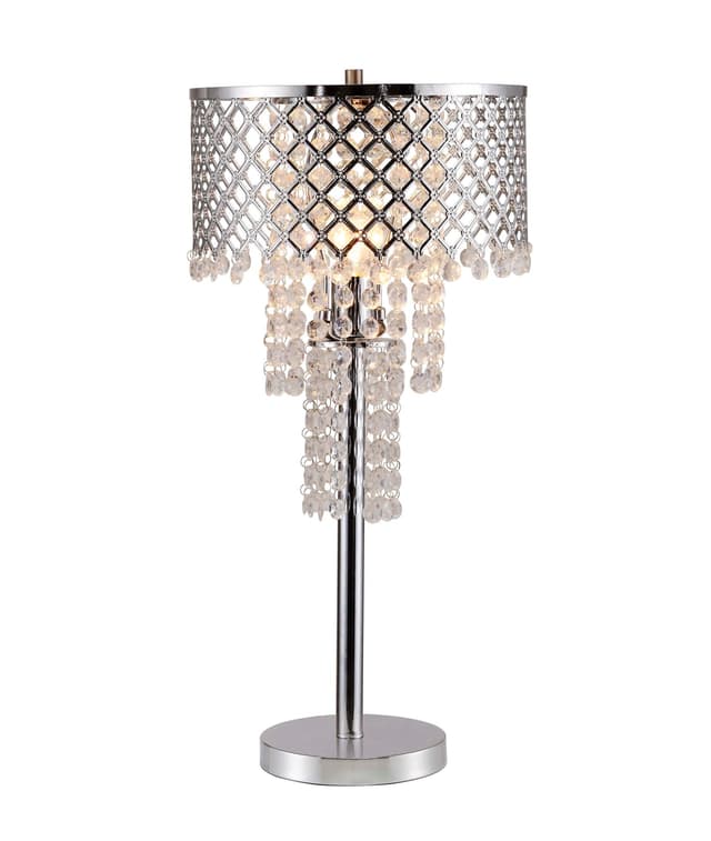 Crystal On Mesh Table Lamp 24 H — photo 2