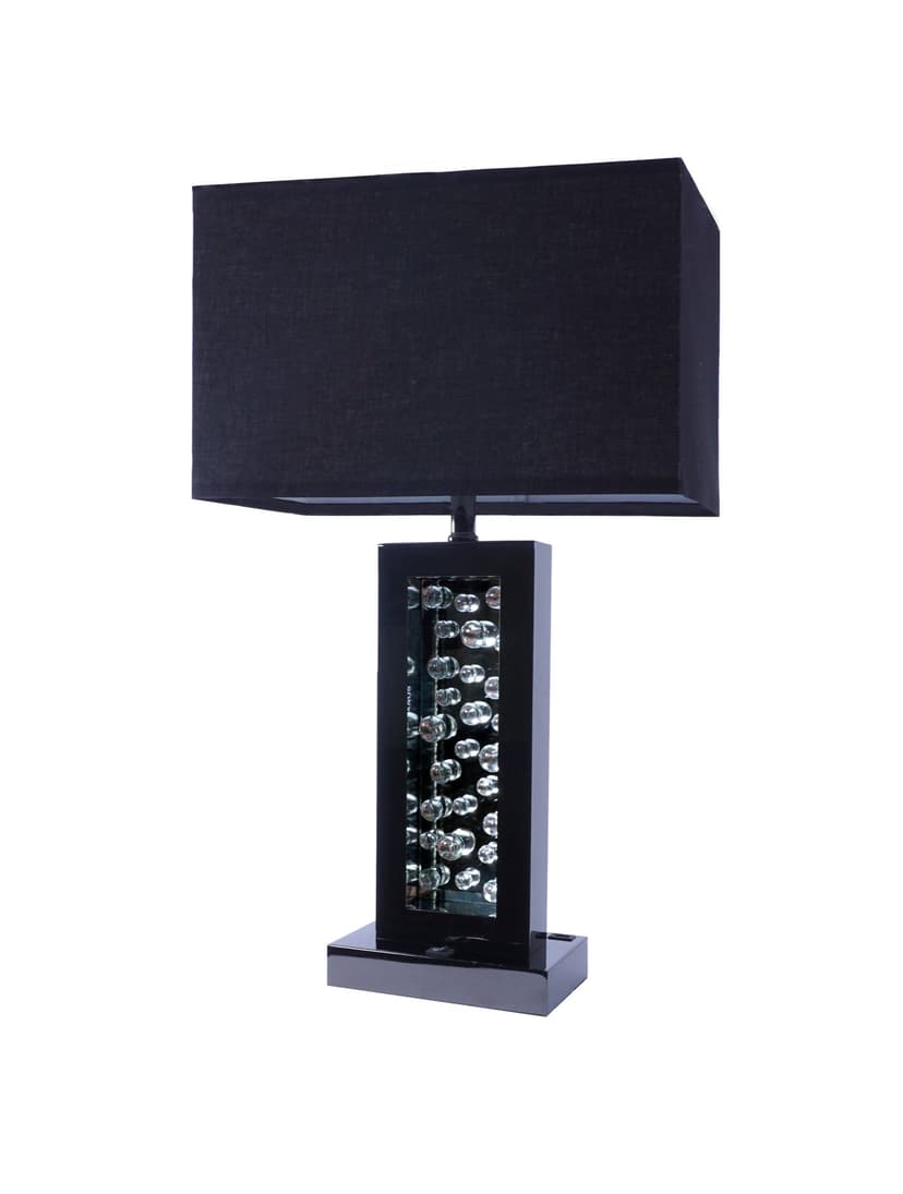 Monica Lamp Black Nickel-Led Accent