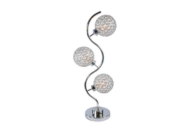 Crystal 3 Globe Table Lamp — photo 2