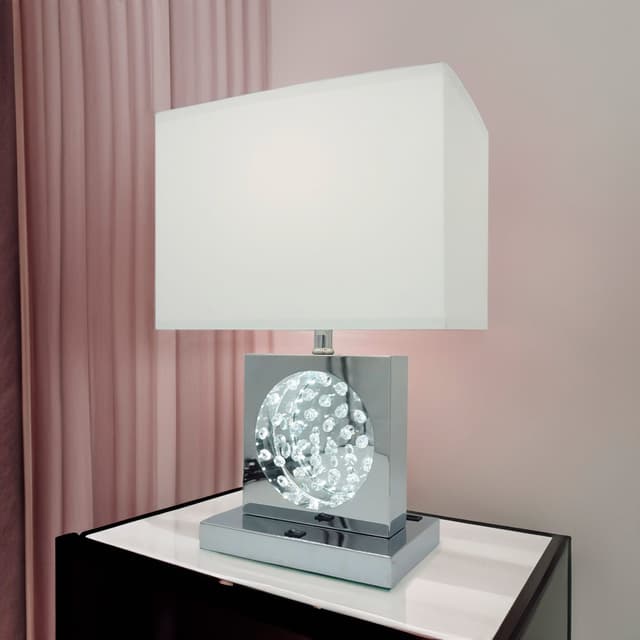 Table Lamp Chrome-Led Accent — photo 2
