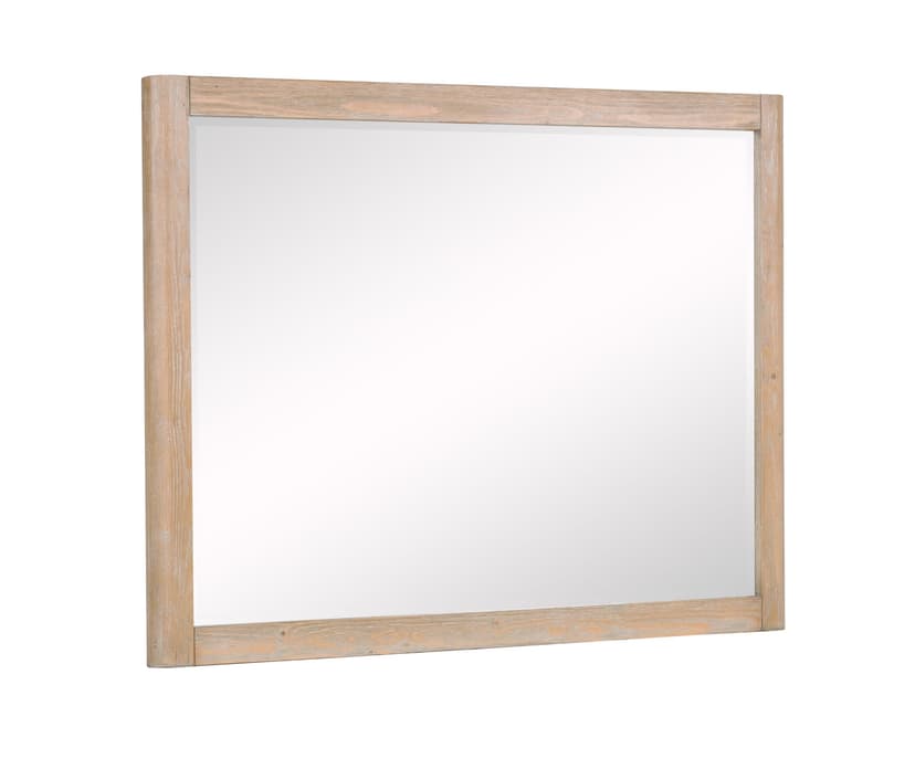 Kara Dresser Mirror-Cerused Natural