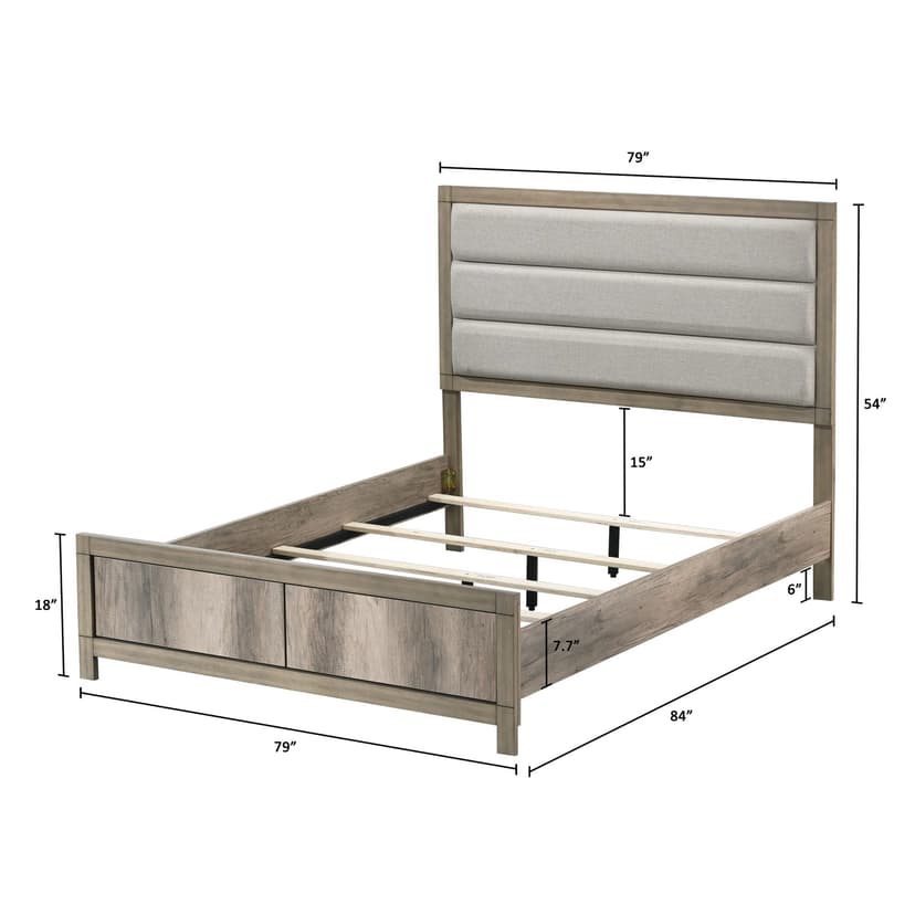 Matteo King Headboard/Footboard