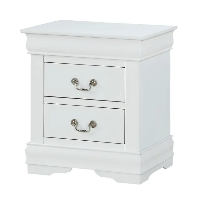 Louis Philip Nightstand White — photo 1