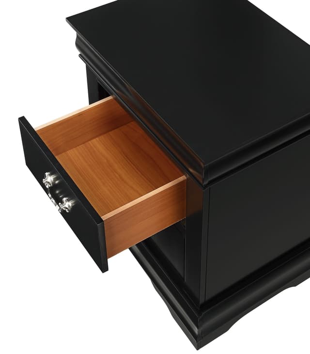 Louis Philip Nightstand Black — photo 2