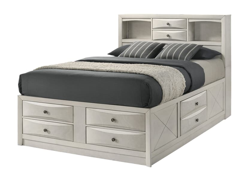 Emily Queen Captains Bed Rail