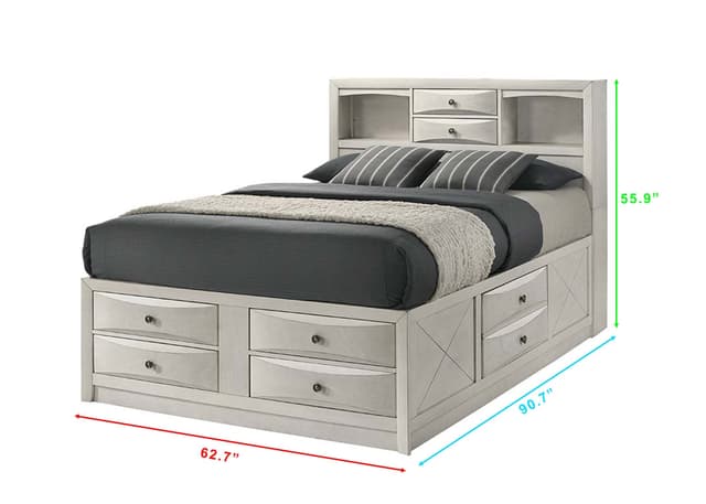Emily Queen Captains Bed Rail — photo 4