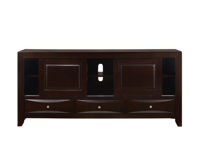 Emily Tv Stand Dark Cherry — photo 4
