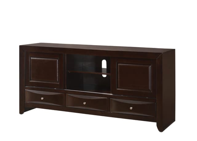 Emily Tv Stand Dark Cherry — photo 2