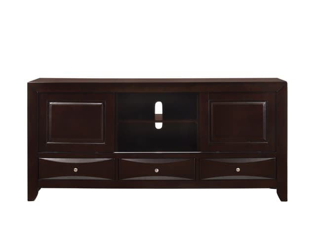 Emily Tv Stand Dark Cherry — photo 3