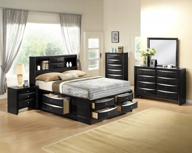 Emily King Captains Bed Headboard/Footboard — photo 1