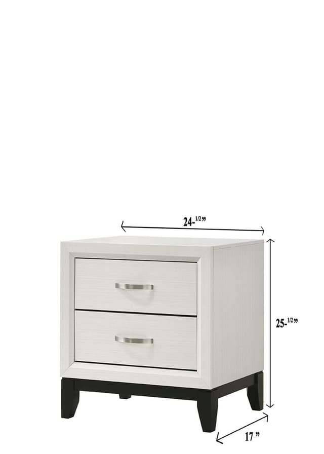Akerson Nightstand Chalk — photo 3