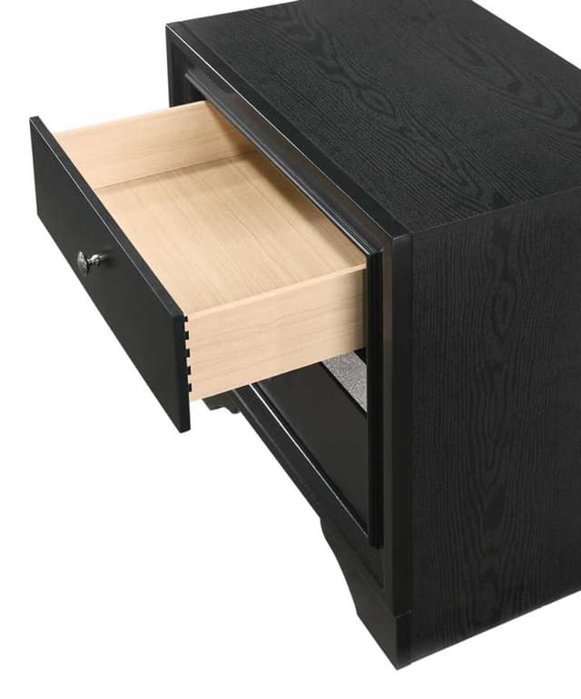 Regata Nightstand Black/Silver — photo 2