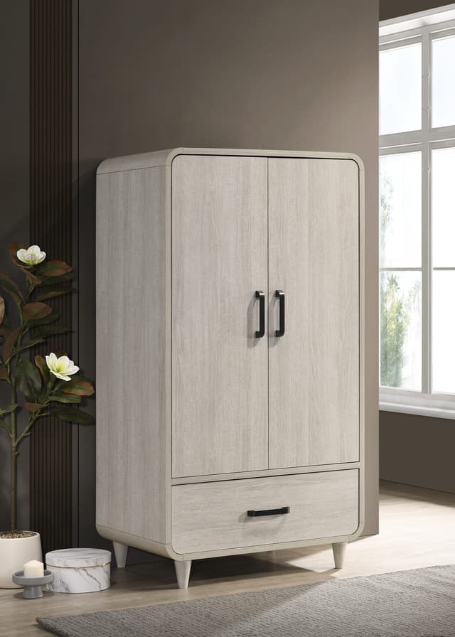 Nyomi Armoire - White — photo 1