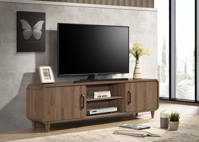 Nyomi Tv Stand - Light Brown