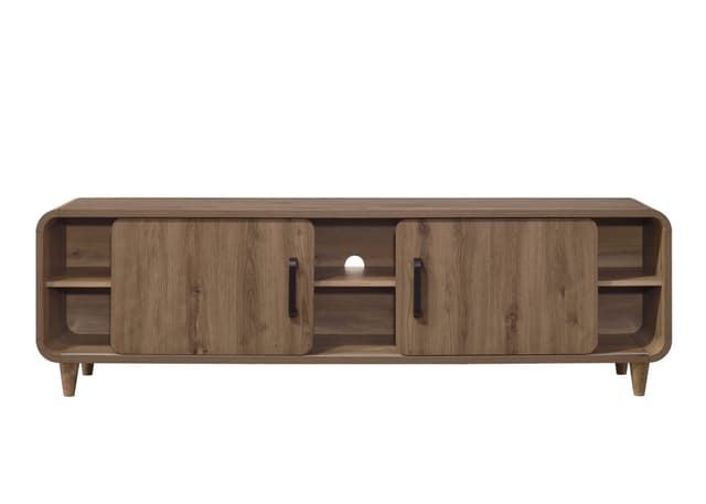 Nyomi Tv Stand - Light Brown — photo 4