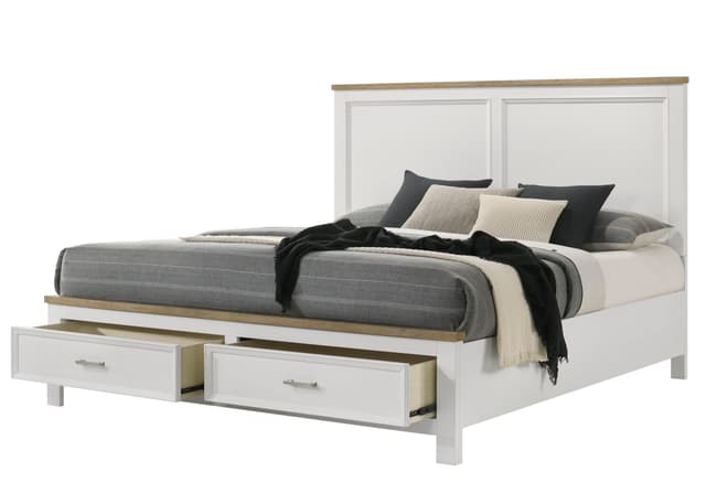 Aston K Platform Storage Bed Headboard — photo 2