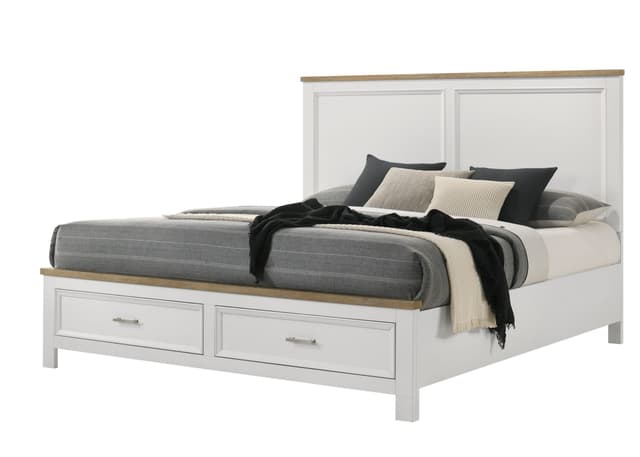 Aston K Platform Storage Bed Headboard — photo 1