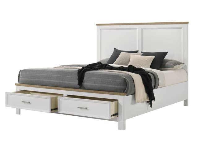 Aston Q Platform Storage Bed Headboard — photo 2