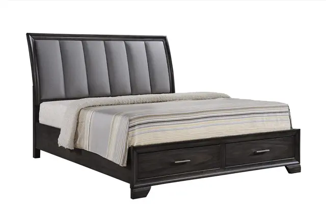 Jaymes K Platform Storage Bed Headboard — photo 1