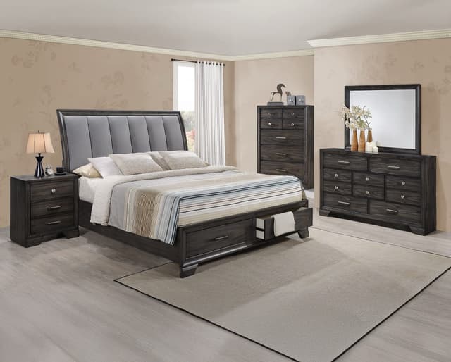 Jaymes King/Queen Storage Bed Rail — photo 1