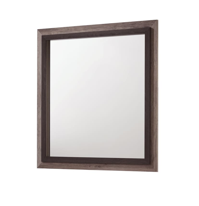Rangley Dresser Mirror-Grey/Brown
