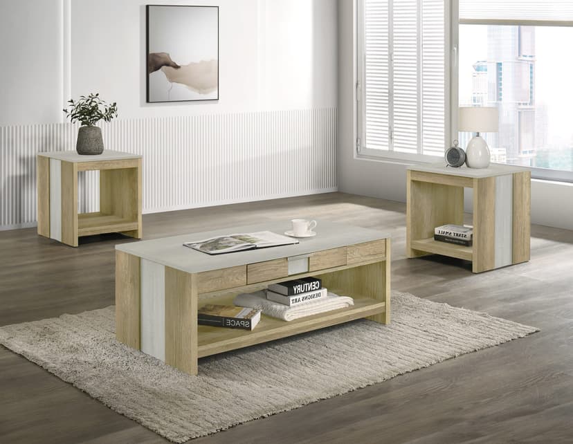 Rangley 3-PIECE Cocktail Set-Driftwood