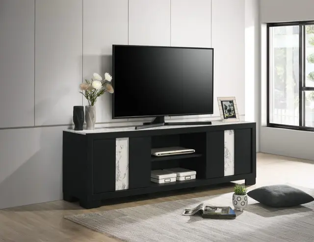 Rangley Tv Stand - Black — photo 1