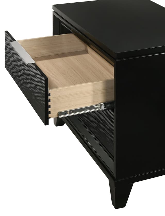 Cressida Nightstand Black — photo 2