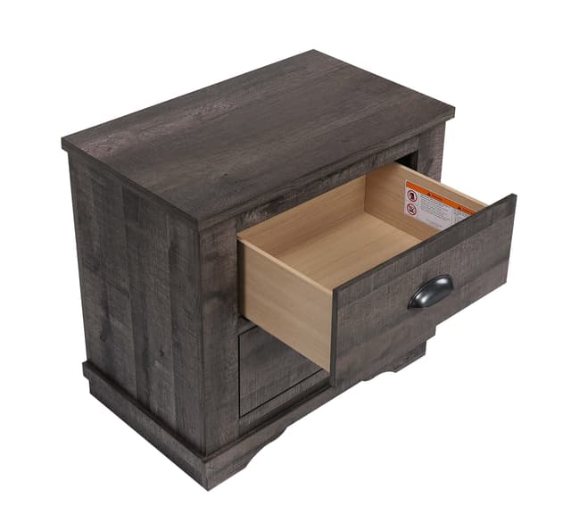 Coralee Nightstand Grey — photo 3