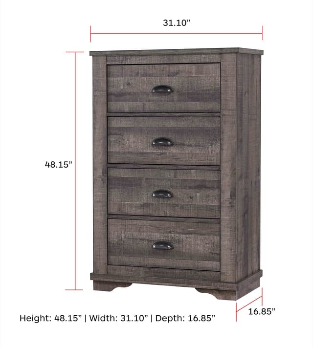 Coralee Chest Grey — photo 2