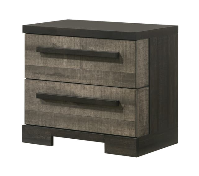 Remington Nightstand Gray/Ebony — photo 1