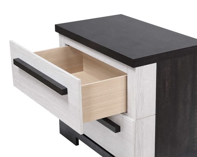 Remington Nightstand Chalk/Ebony — photo 2