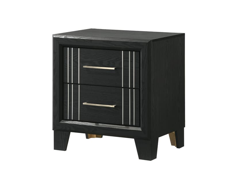 Charlie Nightstand-Charcoal