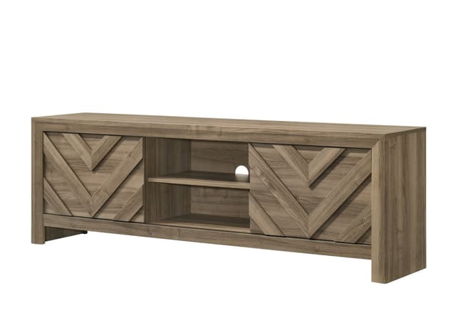 Valor Tv Stand-Light Brown — photo 2