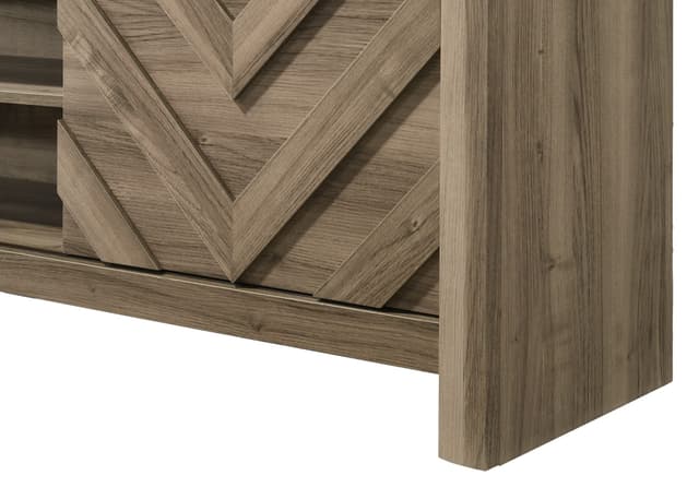 Valor Tv Stand-Light Brown — photo 3