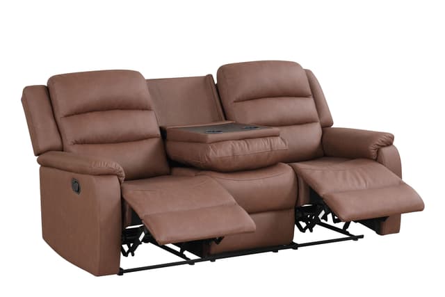 Hope Brown 3PC Reclining Set — photo 2