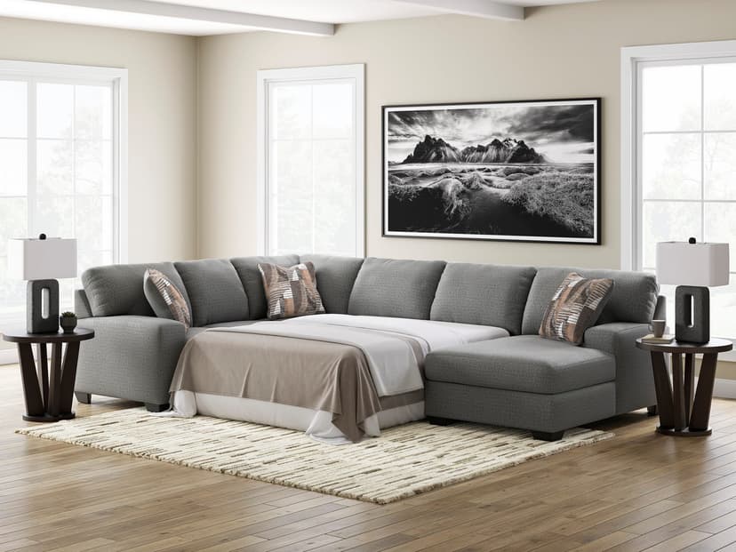 Ashley 484-05 3PC Sectional w/Full Size Sleeper